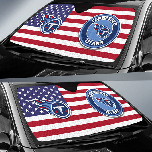 Tennessee Titans Car Sunshade Custom Car Decor Accessories - Gearcarcover - 2