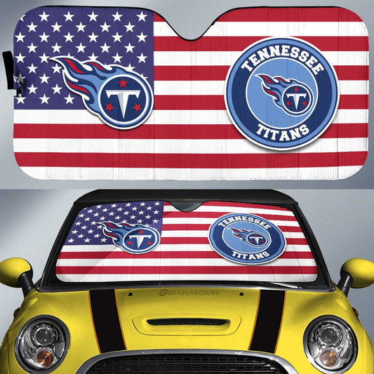 Tennessee Titans Car Sunshade Custom Car Decor Accessories - Gearcarcover - 1