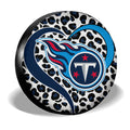 Tennessee Titans Spare Tire Cover Custom Leopard Heart For Fans - Gearcarcover - 3