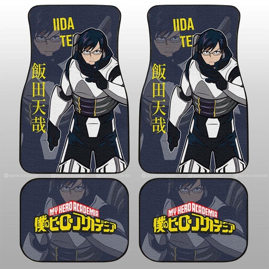 Tenya Iida Car Floor Mats Custom My Hero Academia Car Accessories For Anime Fans - Gearcarcover - 2