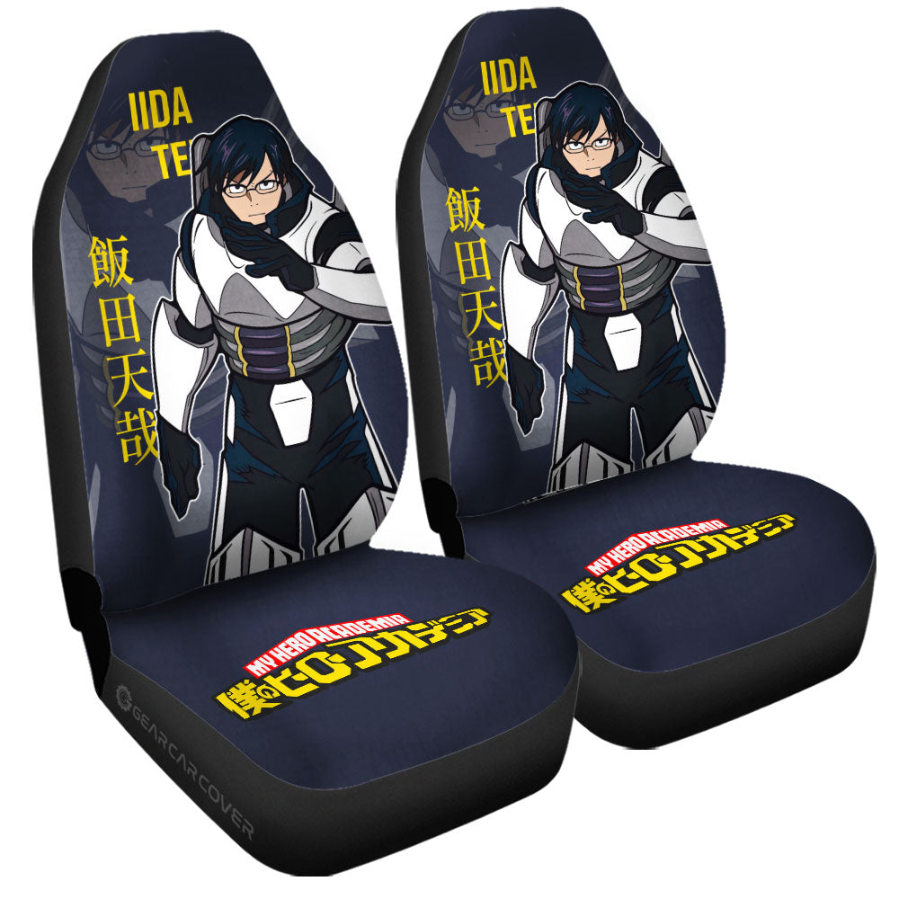 Tenya Iida Car Seat Covers Custom My Hero Academia Car Accessories For Anime Fans - Gearcarcover - 3