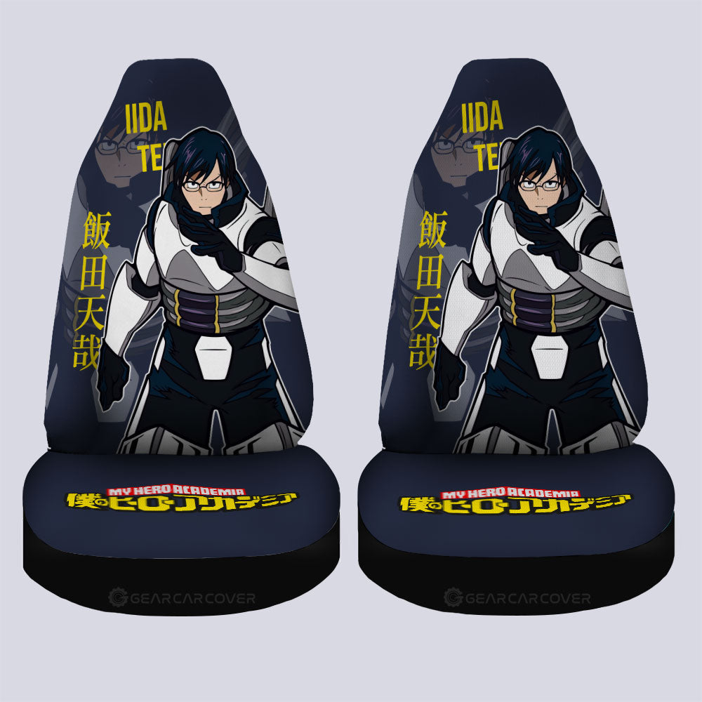Tenya Iida Car Seat Covers Custom My Hero Academia Car Accessories For Anime Fans - Gearcarcover - 4