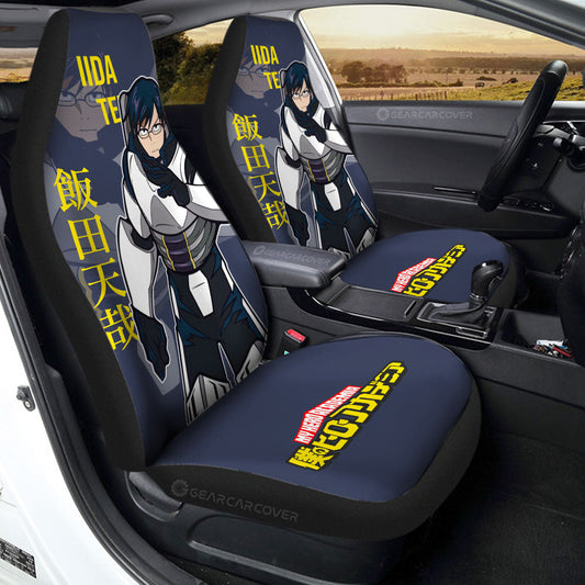 Tenya Iida Car Seat Covers Custom My Hero Academia Car Accessories For Anime Fans - Gearcarcover - 1