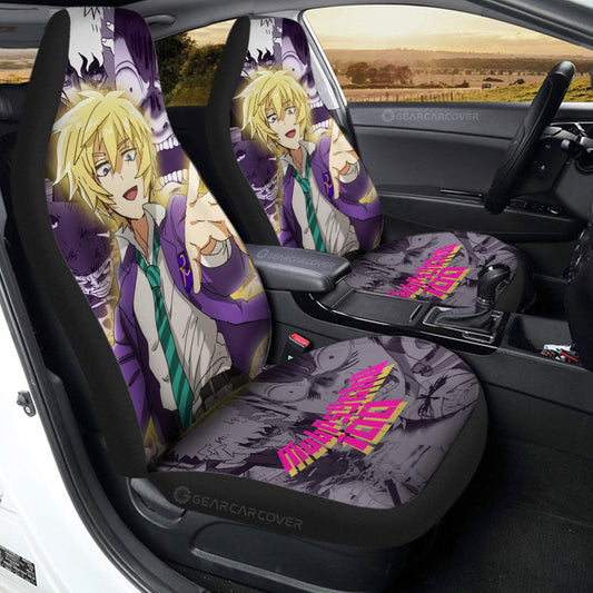 Teruki Hanazawa Car Seat Covers Custom Mob Psycho 100 Anime Car Accessories - Gearcarcover - 2