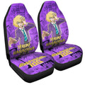 Teruki Hanazawa Car Seat Covers Custom Mob Pyscho 100 Anime Mix Manga - Gearcarcover - 3