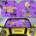 Teruki Hanazawa Car Sunshade Custom Mob Pyscho 100 Anime Mix Manga - Gearcarcover - 1