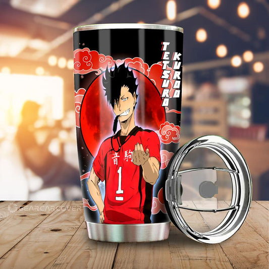 Tetsuro Kuroo Tumbler Cup Custom For Haikyuu Anime Fans - Gearcarcover - 1