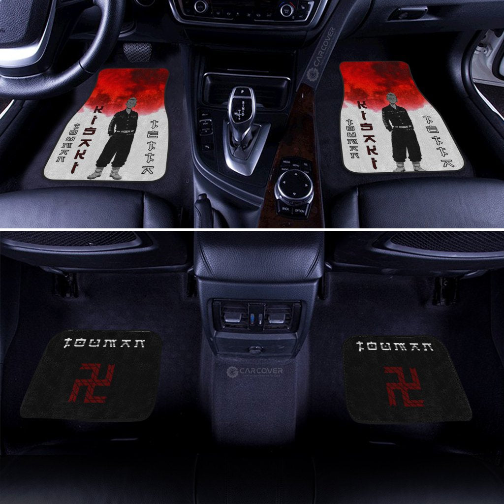 Tetta Kisaki Car Floor Mats Custom Anime Tokyo Revengers Car Interior Accessories - Gearcarcover - 2