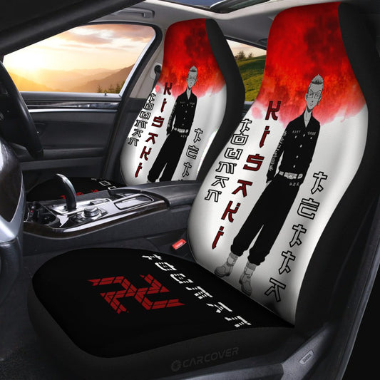Tetta Kisaki Car Seat Covers Custom Anime Tokyo Revengers Car Accessories - Gearcarcover - 2