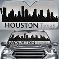 Texas Houston Skyline Car Sunshade Custom Car Accessories - Gearcarcover - 1