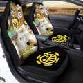 The Heart Pirates Car Seat Covers Custom One Piece Anime Car Accessories - Gearcarcover - 2