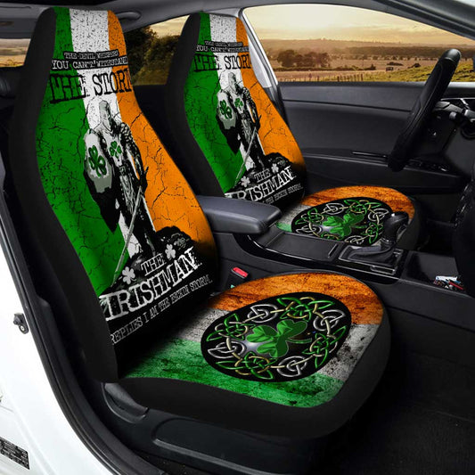 The Irish Warrior Car Seat Covers Custom Design For Car Seats - Gearcarcover - 2