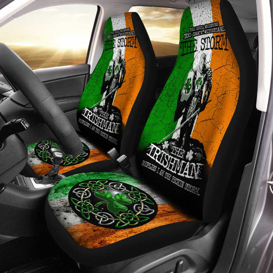 The Irish Warrior Car Seat Covers Custom Design For Car Seats - Gearcarcover - 1