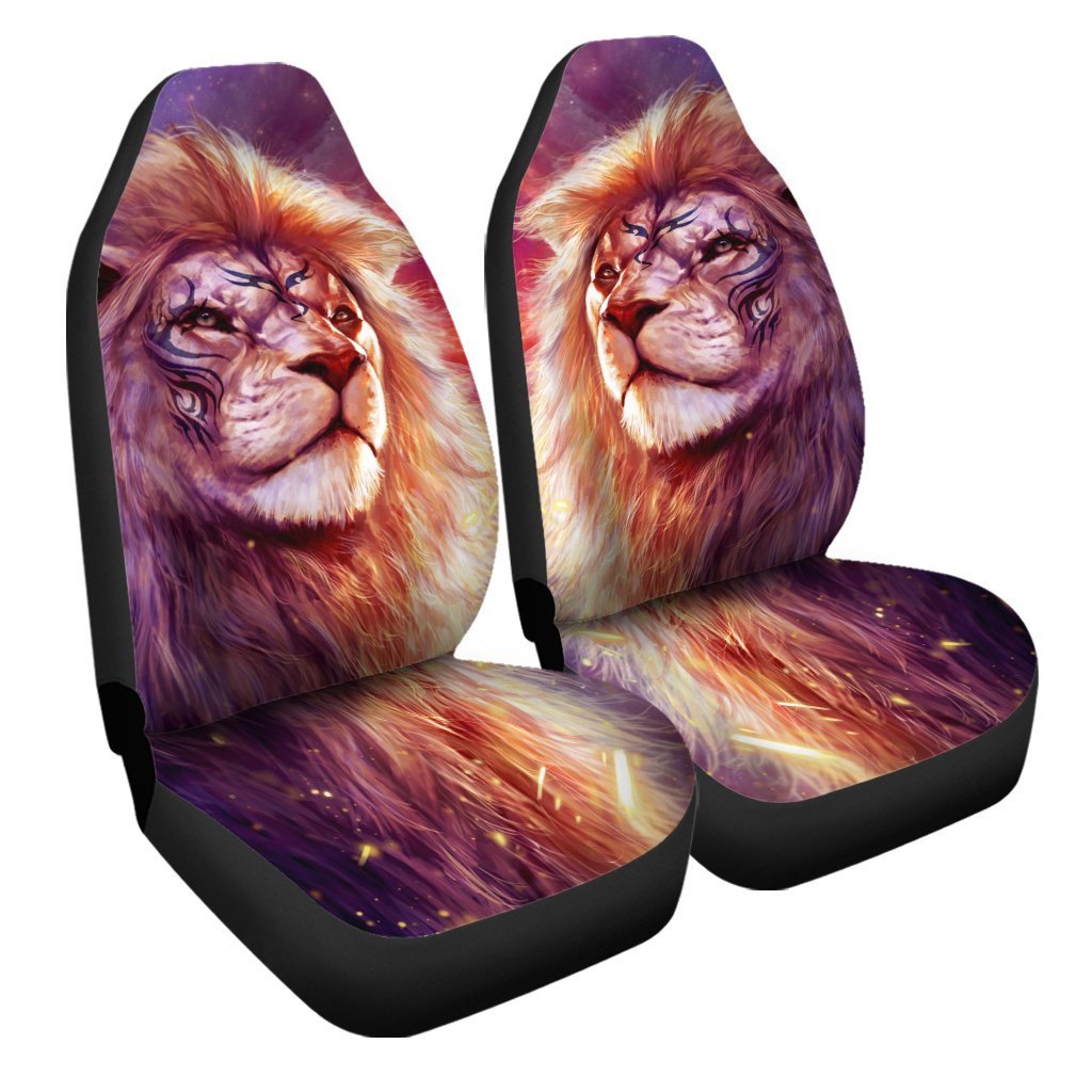 The King Lion Car Seat Covers Custom Gift For Dad - Gearcarcover - 3