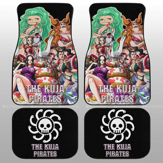 The Kuja Pirates Car Floor Mats Custom One Piece Anime Car Accessories - Gearcarcover - 1