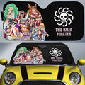 The Kuja Pirates Car Sunshade Custom One Piece Anime Car Accessories - Gearcarcover - 1