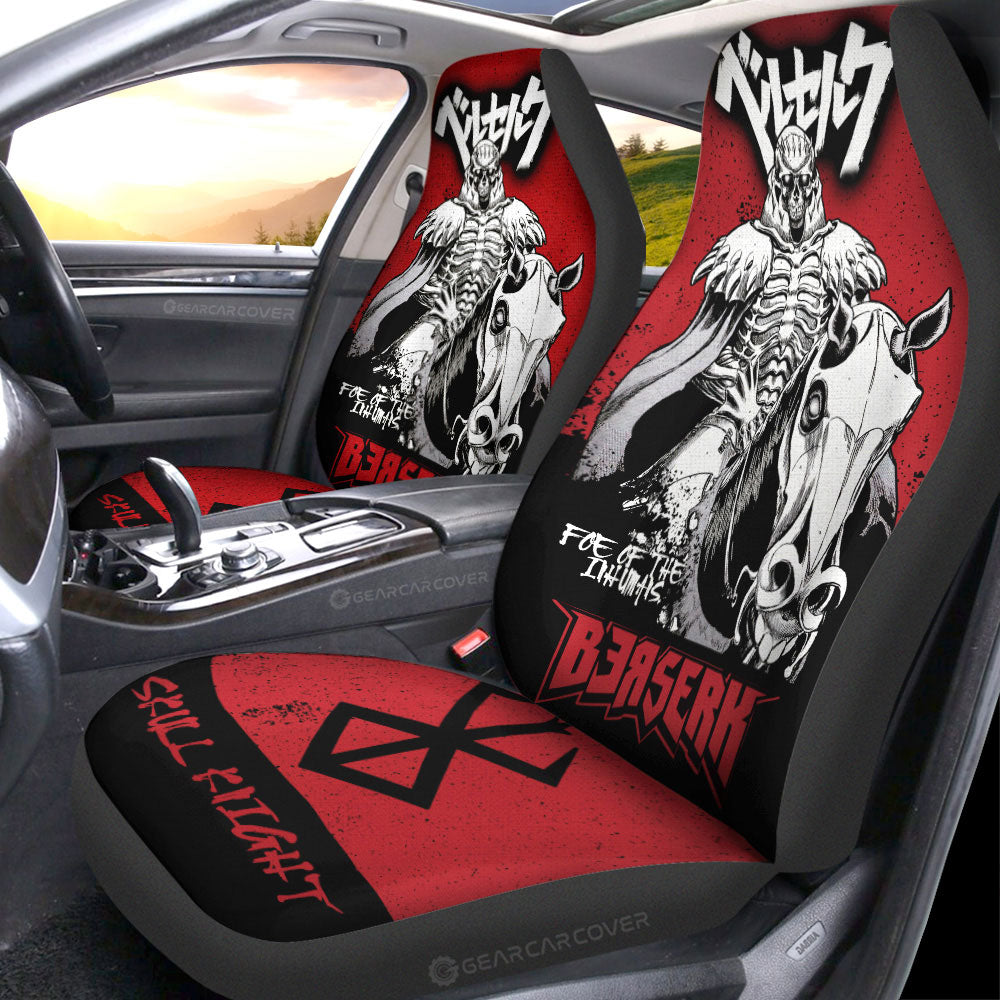 The Skull Knight Car Seat Covers Custom Berserk Anime Car Accessories - Gearcarcover - 3