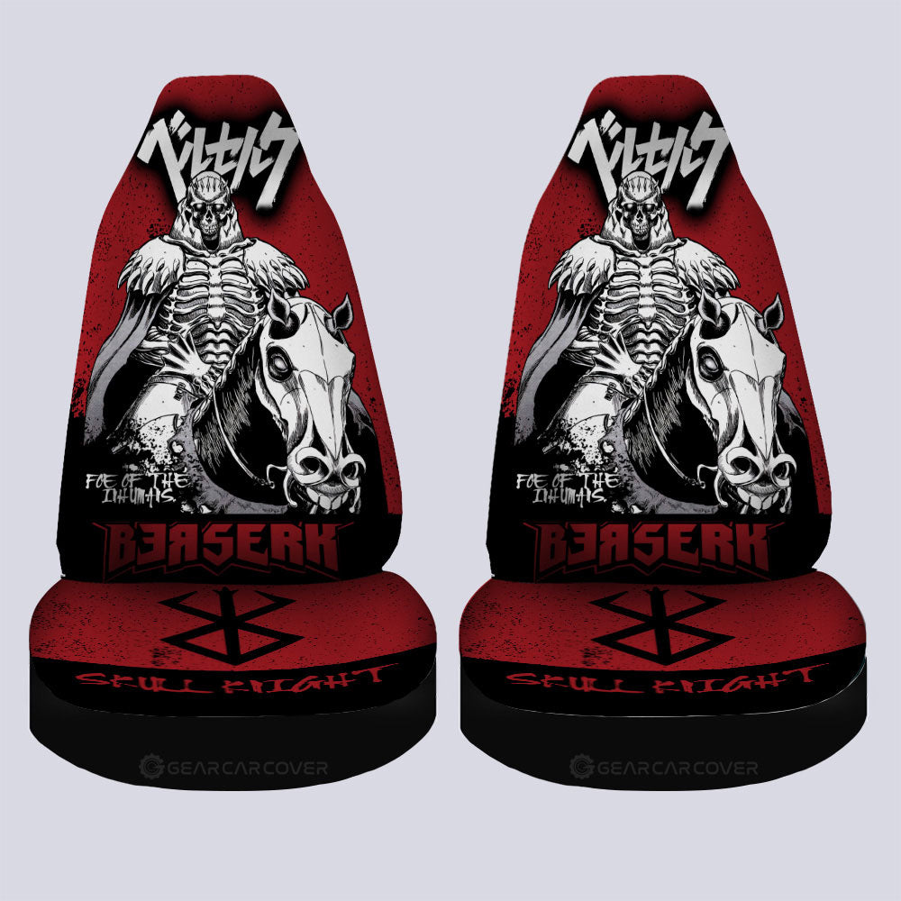 The Skull Knight Car Seat Covers Custom Berserk Anime Car Accessories - Gearcarcover - 4