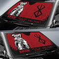 The Skull Knight Car Sunshade Custom Berserk Anime Car Accessories - Gearcarcover - 2