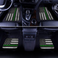 Thin Green Line US Flag Car Floor Mats Custom Support Border Patrol Car Accessories - Gearcarcover - 1