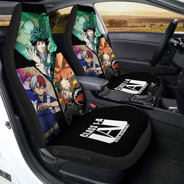 Three Musketeers My Hero Academia Car Seat Covers Custom Anime Car Accessories - Gearcarcover - 1