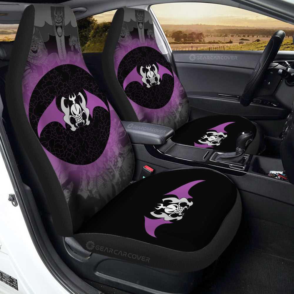 Thriller Bark Pirates Flag Car Seat Covers Custom One Piece Anime Car Accessories - Gearcarcover - 1