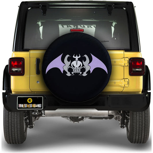 Thriller Bark Pirates Flag Spare Tire Covers Custom One Piece Anime Car Accessories - Gearcarcover - 1
