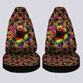 Tie Dye Sunflower Car Seat Covers Custom Car Accessories - Gearcarcover - 4