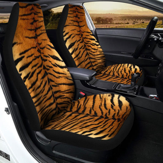Tiger Car Seat Covers Printed Custom Animal Skin Car Accessories - Gearcarcover - 2