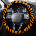 Tiger Skin Steering Wheel Cover Custom Animal Skin Printed Car Interior Accessories - Gearcarcover - 3