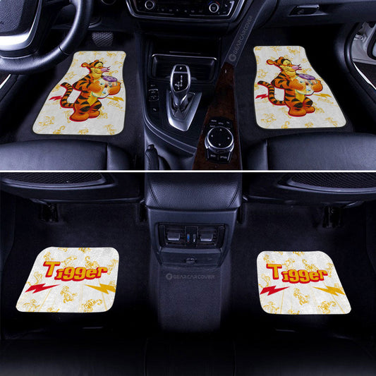 Tigger Car Floor Mats Custom Cartoon Car Accessories - Gearcarcover - 2