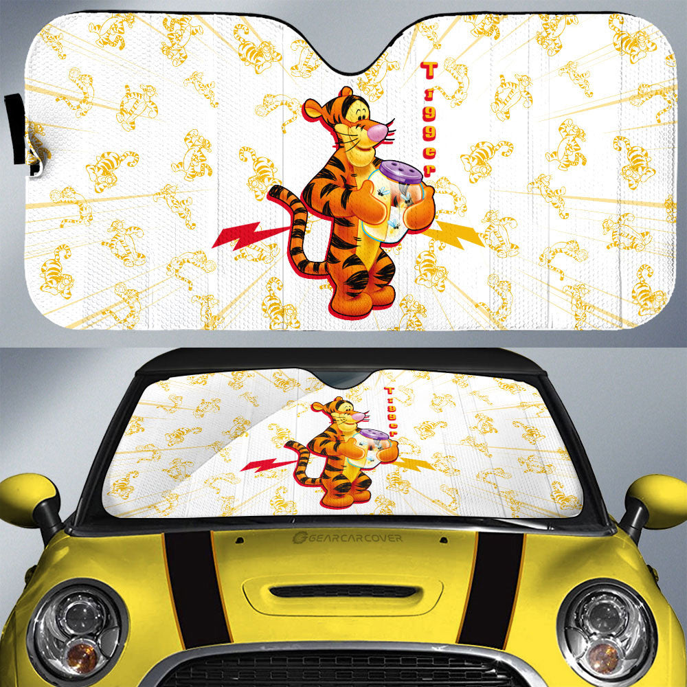 Tigger Car Sunshade Custom Cartoon Car Accessories - Gearcarcover - 1