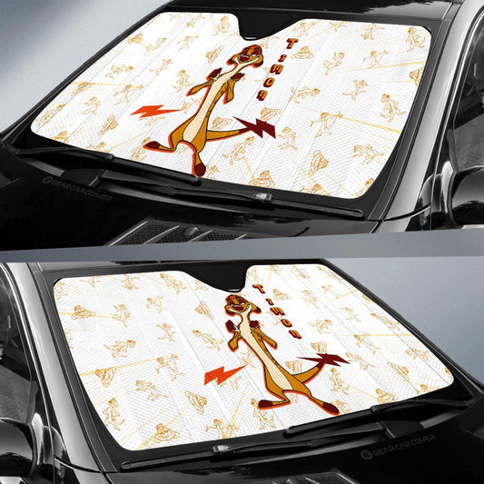 Timon Car Sunshade Custom Cartoon Car Accessories - Gearcarcover - 2