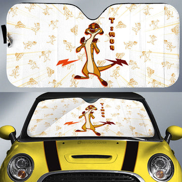 Timon Car Sunshade Custom Cartoon Car Accessories - Gearcarcover - 1