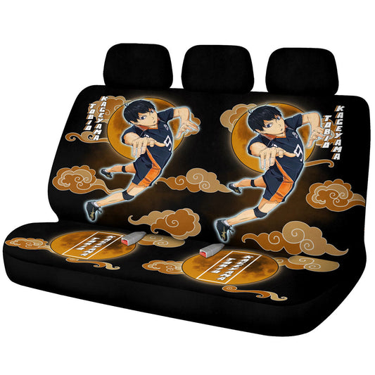 Tobio Kageyama Car Back Seat Covers Custom Haikyuu Anime Car Accessories - Gearcarcover - 1