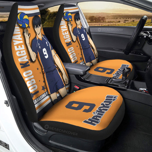 Tobio Kageyama Car Seat Covers Custom Haikyuu Anime Car Accessories - Gearcarcover - 2