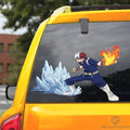 Todoroki Shouto Car Sticker Custom My Hero Academia Anime Car Accessories - Gearcarcover - 3