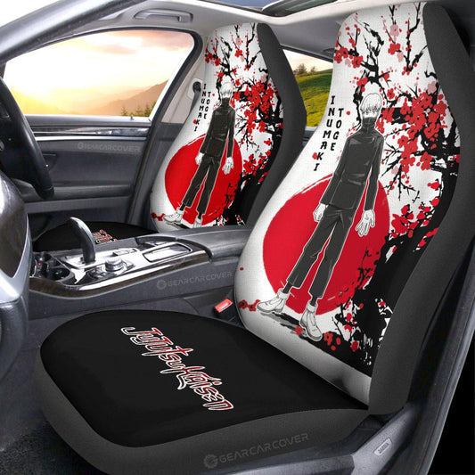 Toge Inumaki Car Seat Covers Custom Japan Style Jujutsu Kaisen Anime Car Accessories - Gearcarcover - 2