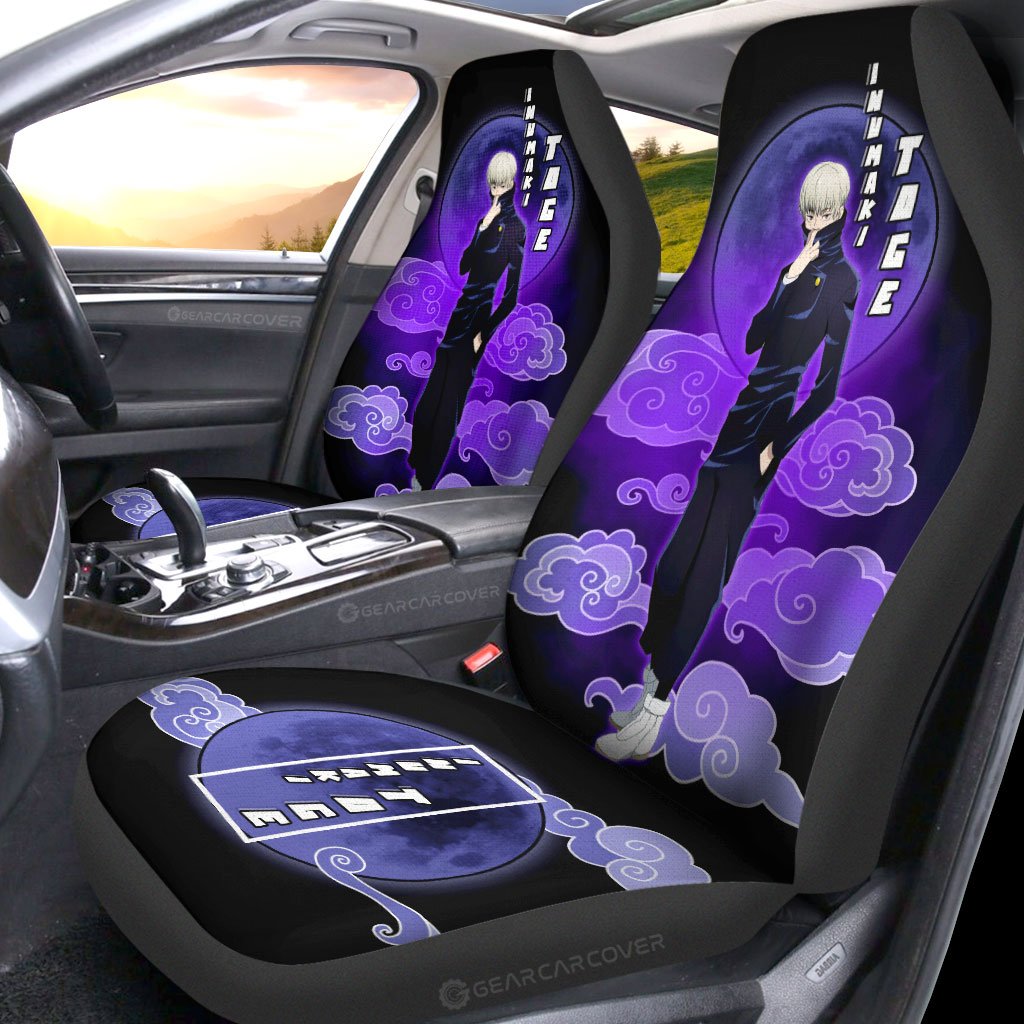 Toge Inumaki Car Seat Covers Custom Jujutsu Kaisen Anime Car Interior Accessories - Gearcarcover - 2