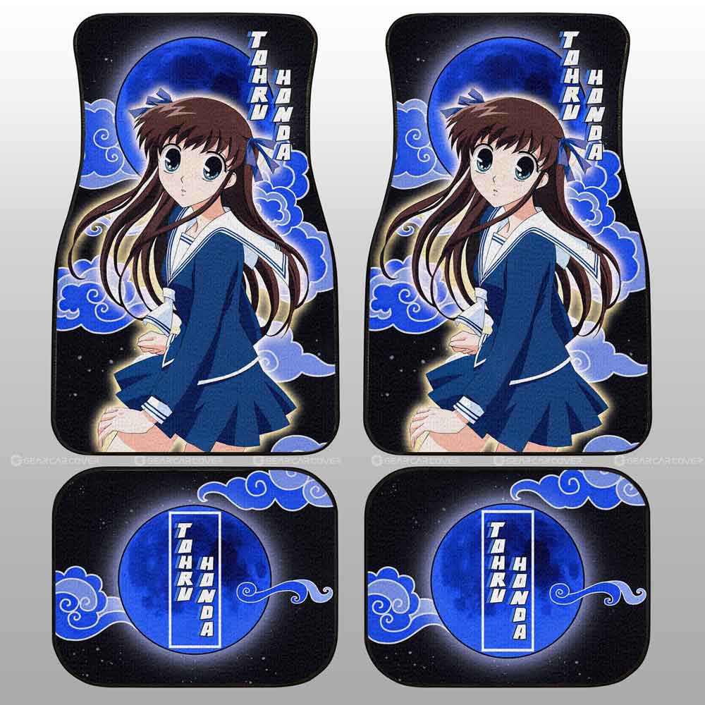 Tohru Honda Car Floor Mats Custom Fruit Basket Anime Car Accessories - Gearcarcover - 2