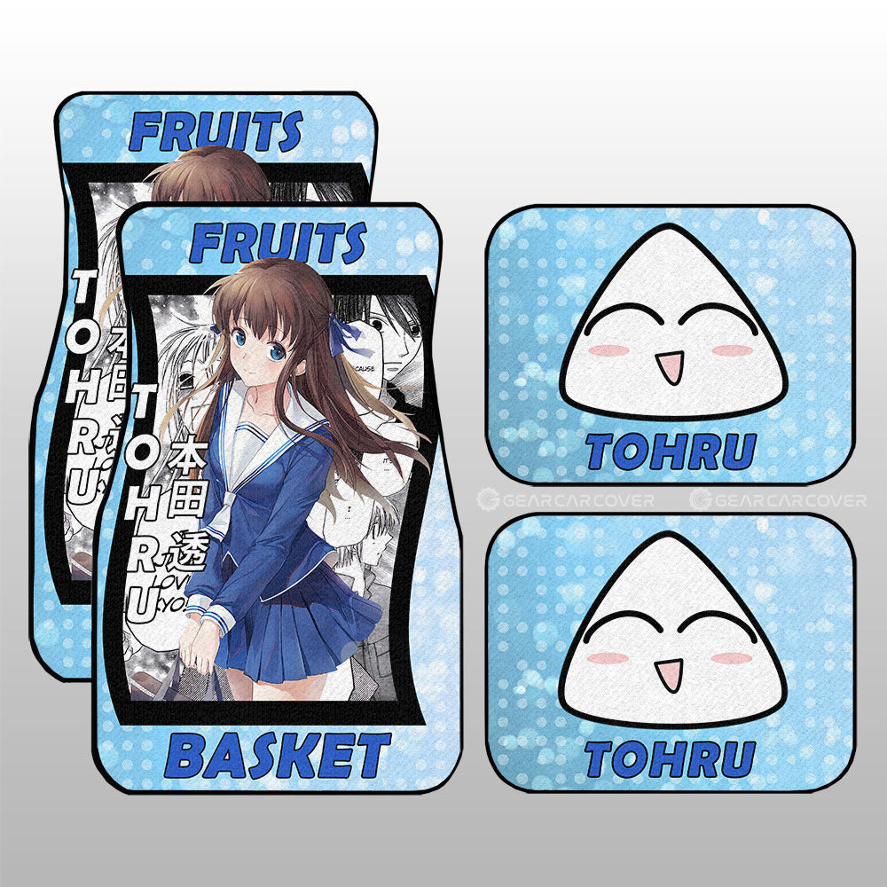 Tohru Honda Car Floor Mats Custom Fruits Basket Anime Car Accessories - Gearcarcover - 3
