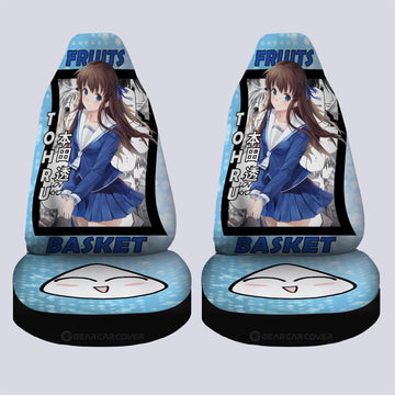 Tohru Honda Car Seat Covers Custom Fruits Basket Anime Car Accessories - Gearcarcover - 1