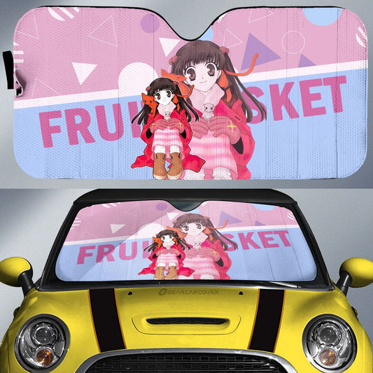 Tohru Honda Car Sunshade Custom Fruit Basket Anime Car Accessories - Gearcarcover - 1