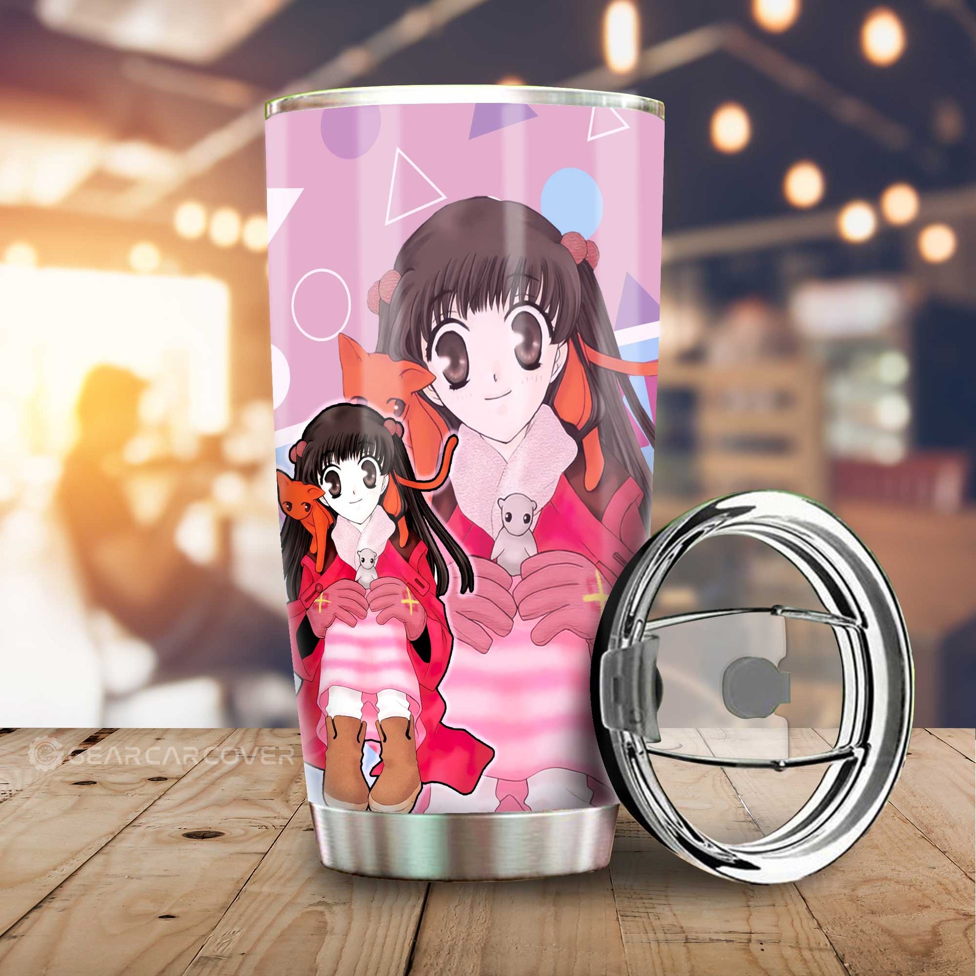 Tohru Honda Tumbler Cup Custom Fruit Basket Anime Car Accessories - Gearcarcover - 1