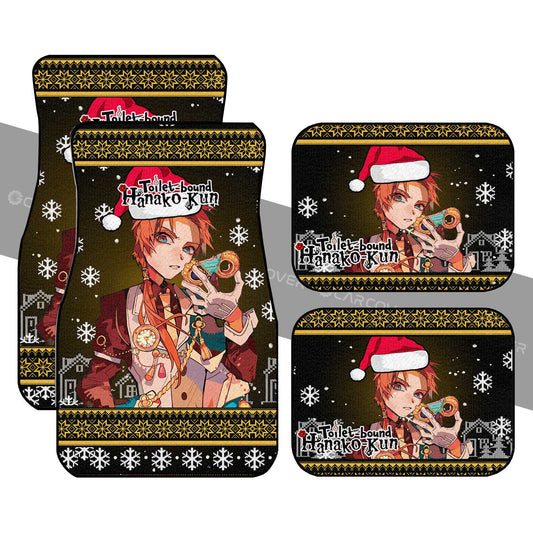 Toilet-Bound Hanako-kun Aoi Akane Car Floor Mats Custom Anime Christmas Car Accessories - Gearcarcover - 1