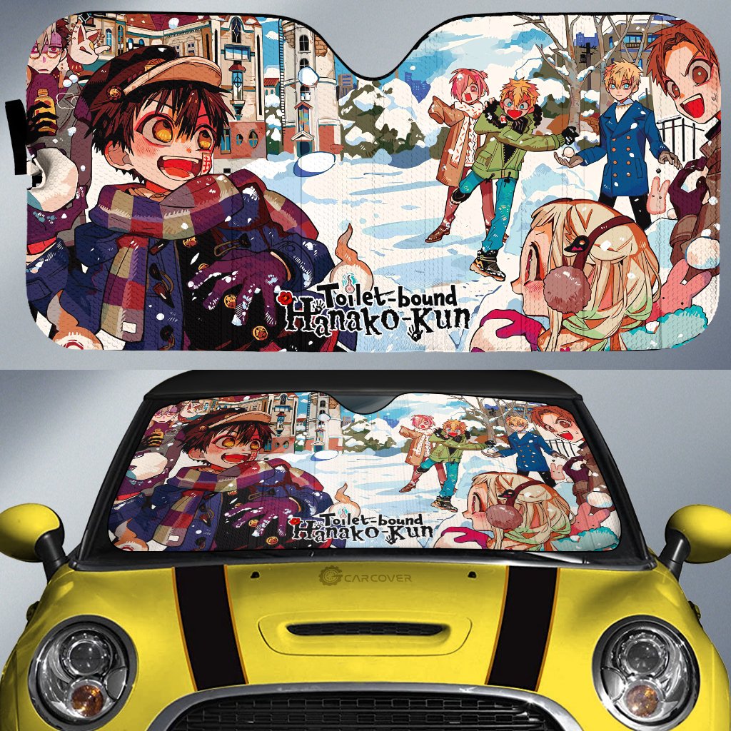 Toilet-Bound Hanako-kun Car Sunshade Custom Anime Car Accessories - Gearcarcover - 1