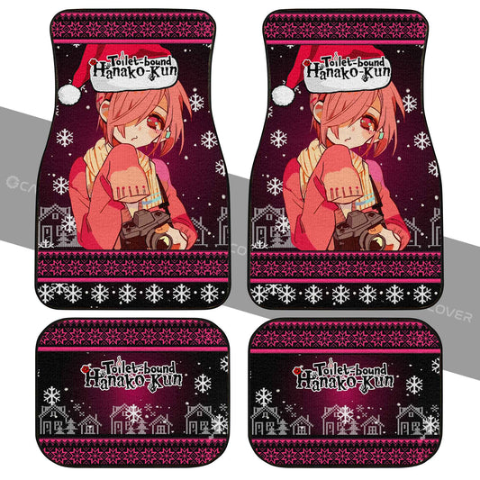Toilet-Bound Hanako-kun Mitsuba Car Floor Mats Custom Christmas Anime Car Accessories - Gearcarcover - 2