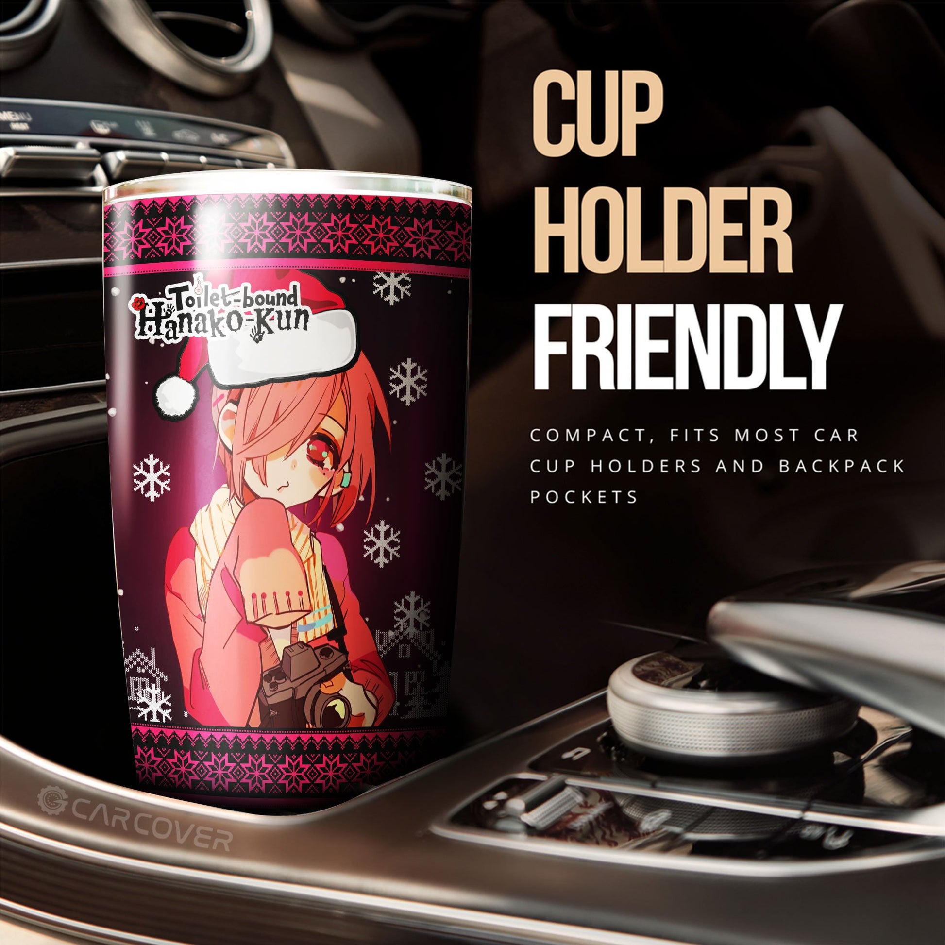 Toilet-Bound Hanako-kun Mitsuba Tumbler Cup Custom Christmas Anime Car Accessories - Gearcarcover - 2
