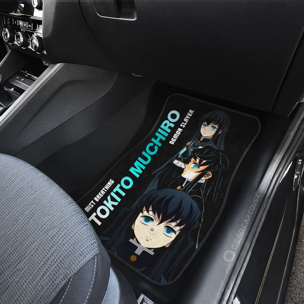 Tokitou Muichirou Car Floor Mats Custom Demon Slayer Anime - Gearcarcover - 4