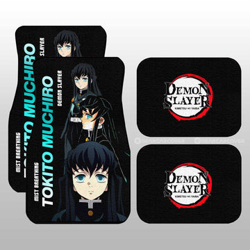 Tokitou Muichirou Car Floor Mats Custom Demon Slayer Anime - Gearcarcover - 1